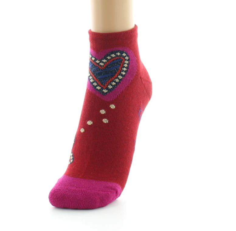 socquettes coton femme coeur berthe 3
