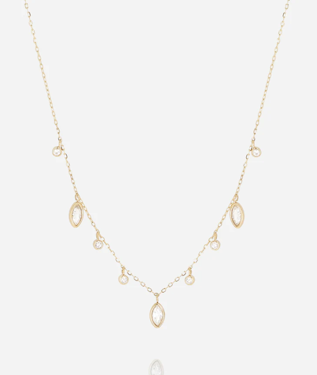 Collier Azelie - Doré