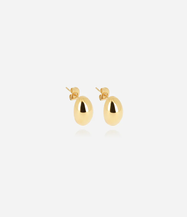 Boucles d\'oreilles Rosée - Doré