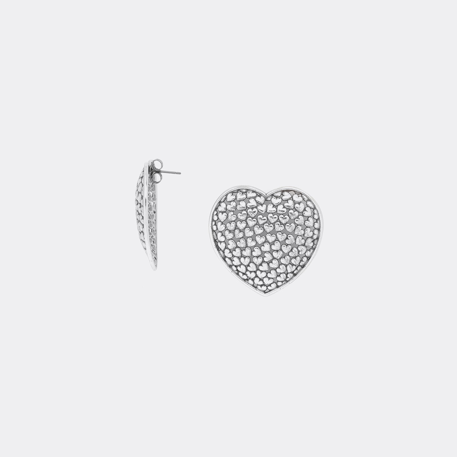 boucles oreilles coeur argente mon coeur oritao 2