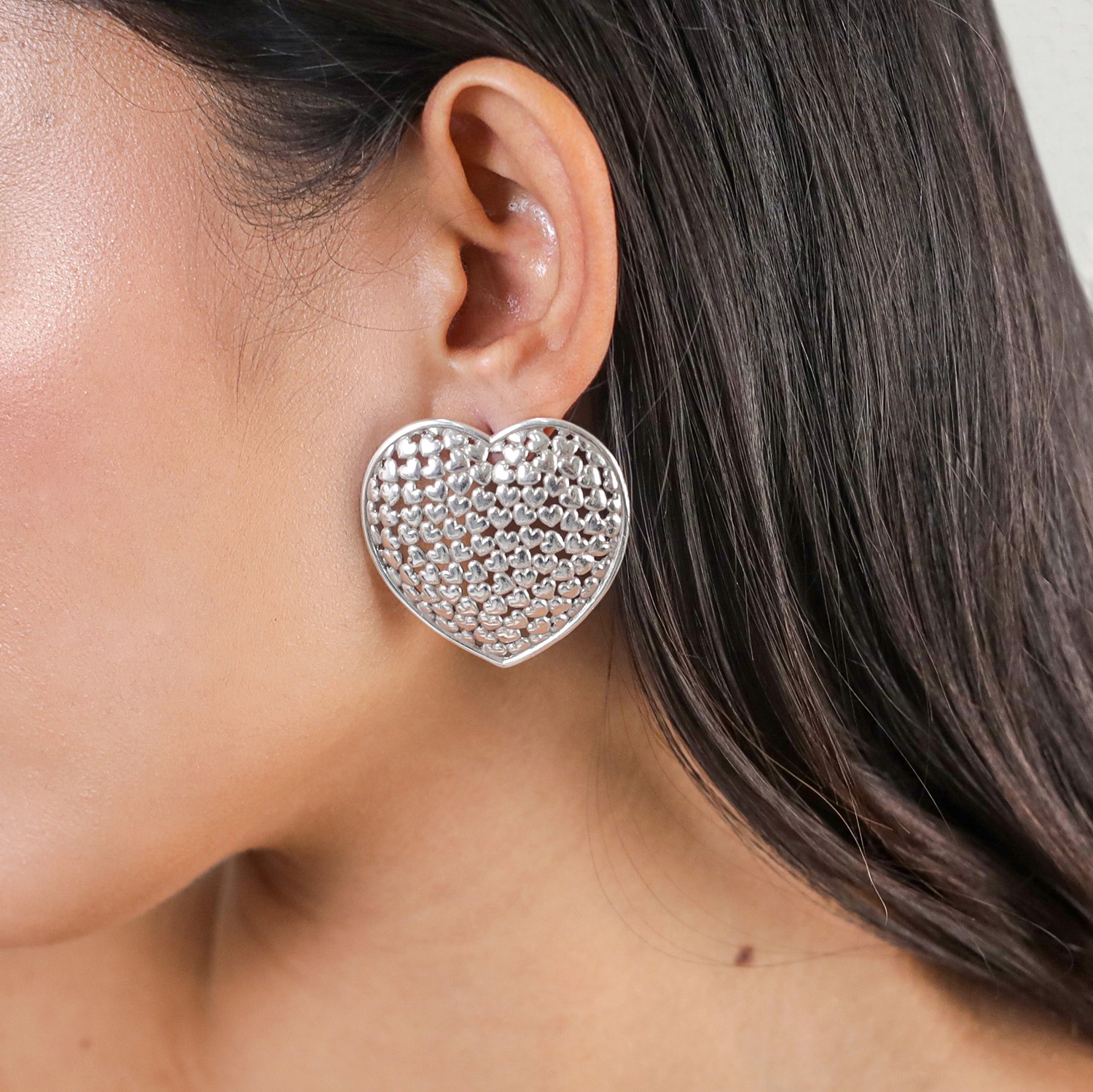 boucles oreilles coeur argente mon coeur oritao 3