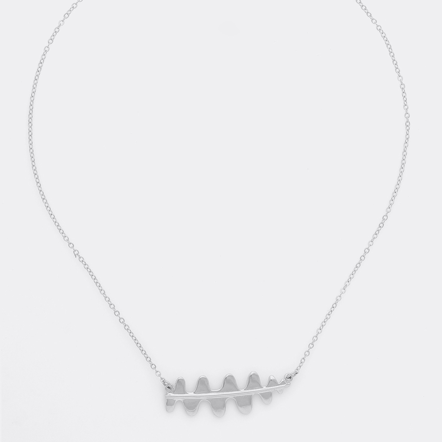 Collier simple argenté - Epiphyl