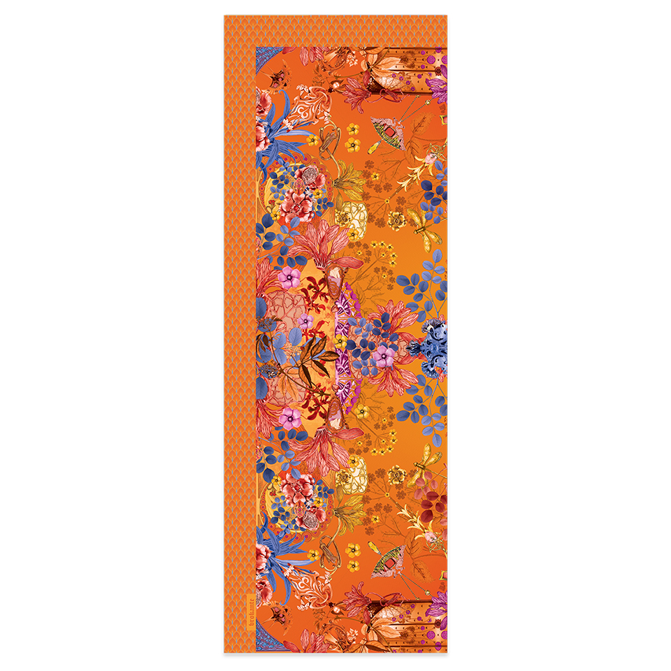 Grand foulard coton - Guimard cornaline