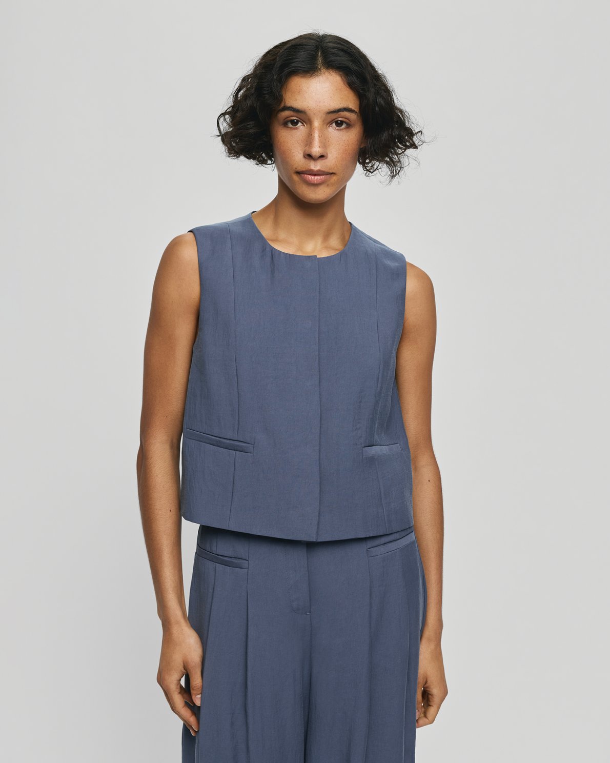 Gilet Frode (Waistcoat) - Vintage Indigo
