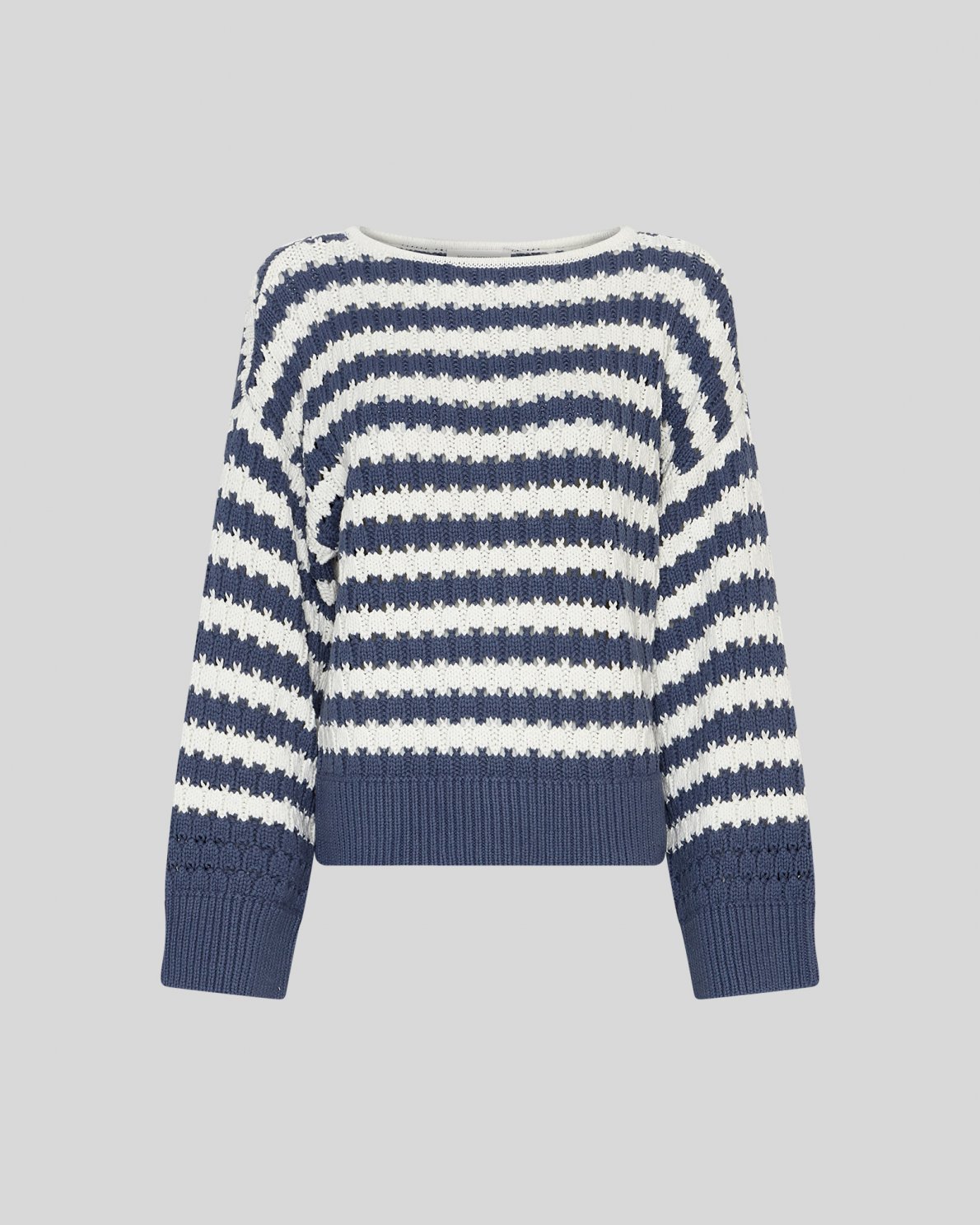 Pull Cestine Jillena - Vintage indigo/Egret (écru)