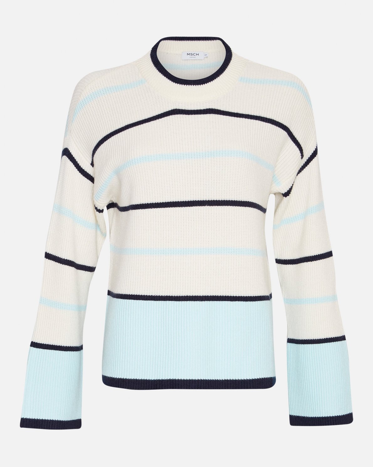 Pull Kaina Jilli - Blanc / bleu