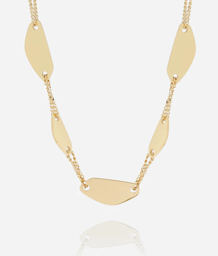 Collier Agnone - Doré