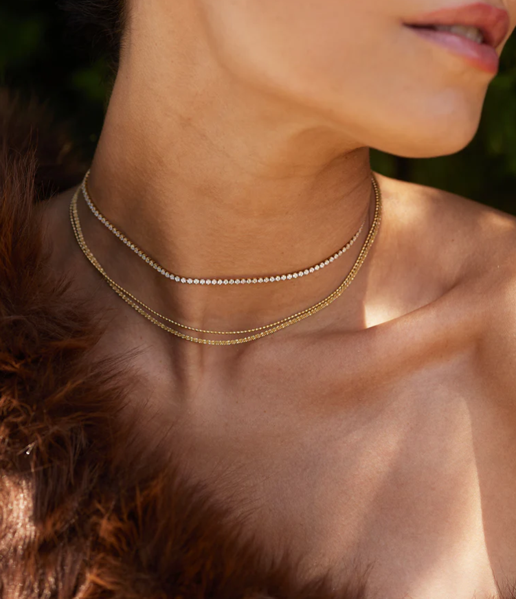 collier nero dore zag 2