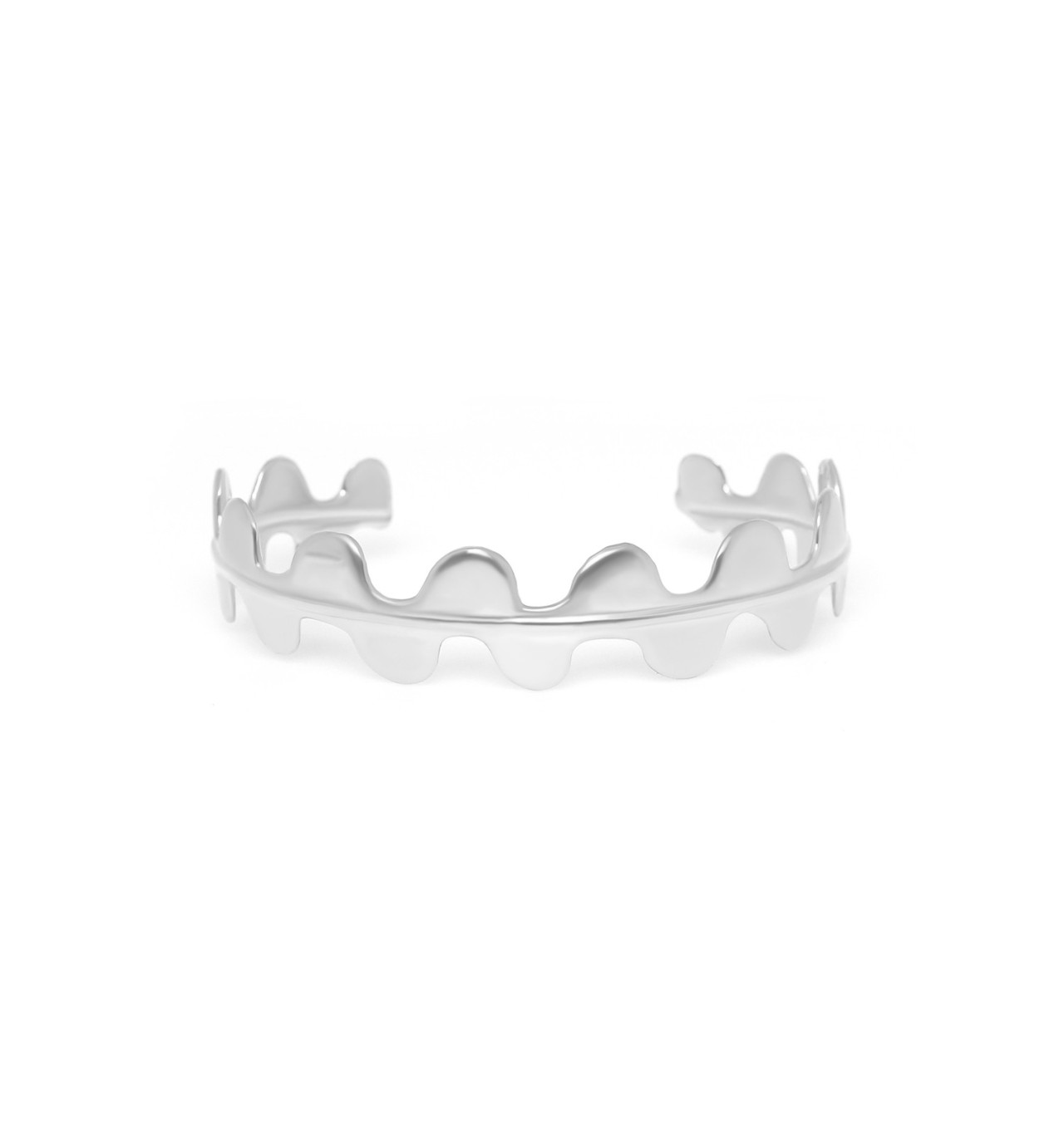 Bracelet jonc argenté - Epiphyl