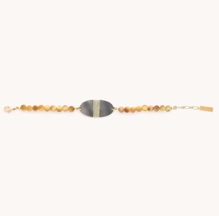 bracelet medaillon alegria beach nature 2