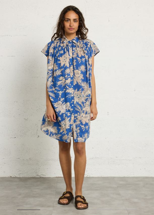 Robe Nillana - Blockprint Indigo