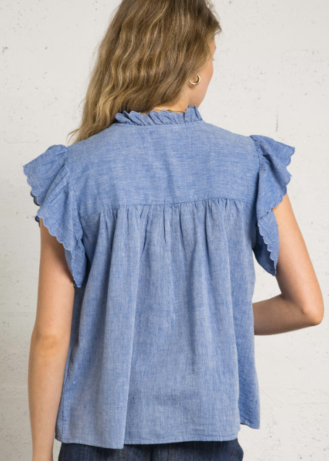 blouse judy denim feeka 5