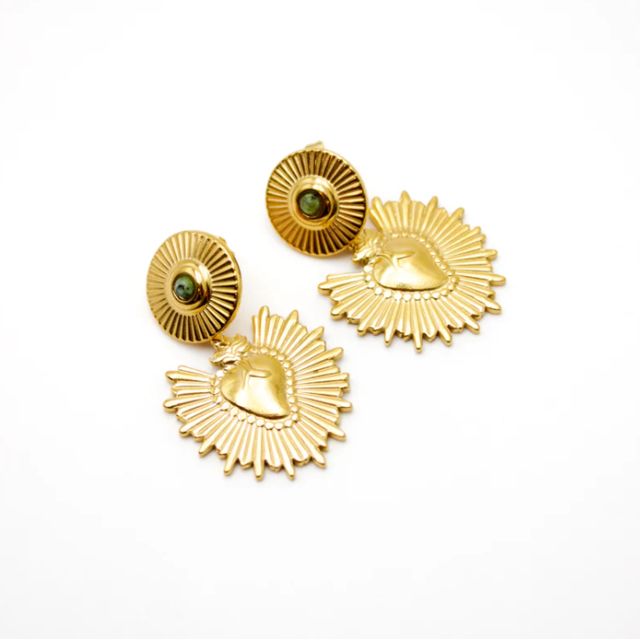 Boucles d\'oreilles Ex-voto - Alba