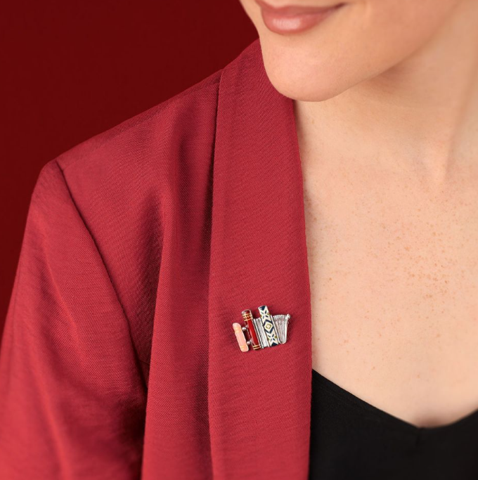 broche romans - argent multi - taratata 2