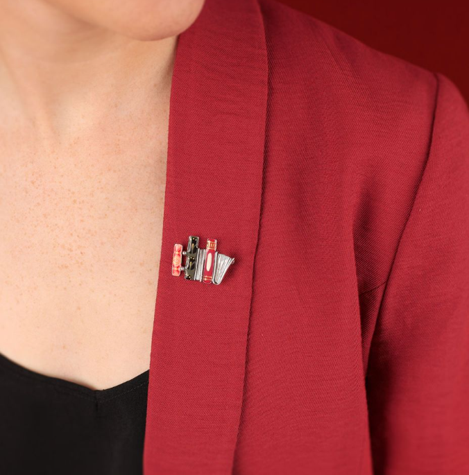 broche romans - argent multi 2 - taratata 2