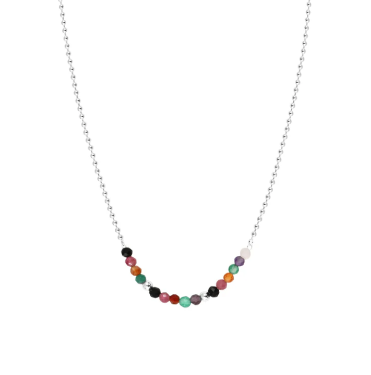 Collier Anouk - Agate multi
