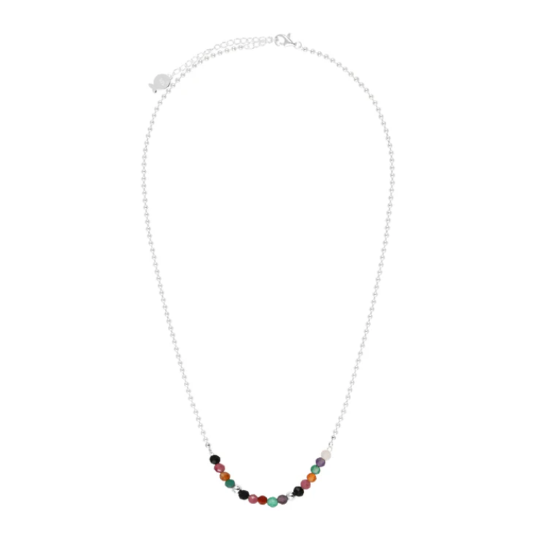 collier anouk agate multi - clio blue 2