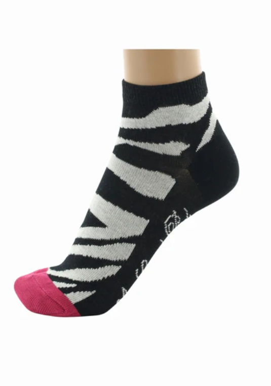 Socquettes coton zebre Berthe 4