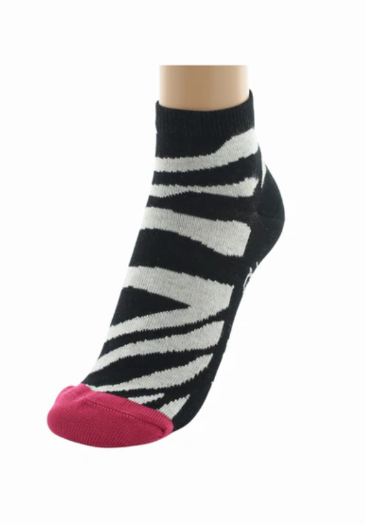 Socquettes coton zebre Berthe 3