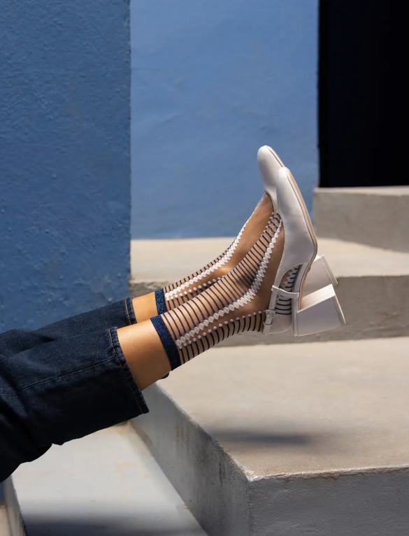 chaussettes boavista blue atelier saint eustache 2