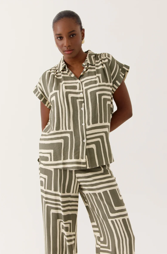 chemise laurence khaki artlove 2