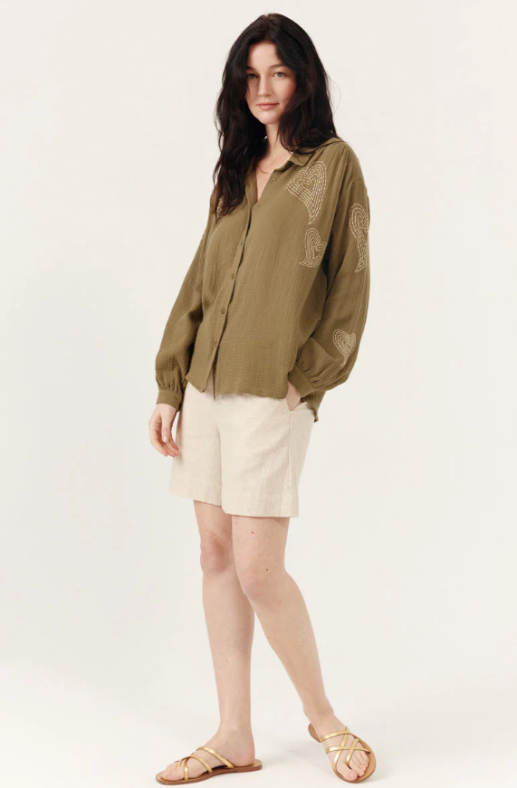 Chemise Anceline - Khaki