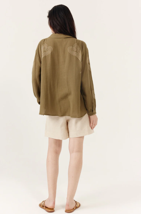chemise anceline khaki artlove 4