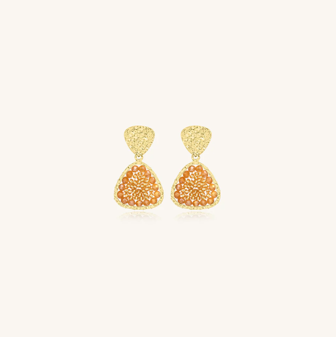 Boucles d\'oreilles Mini Mae - Doré