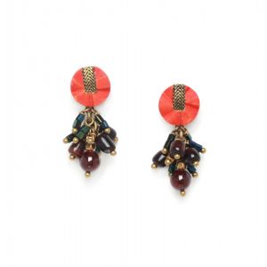 Boucles d\'oreilles grappe - Pigments