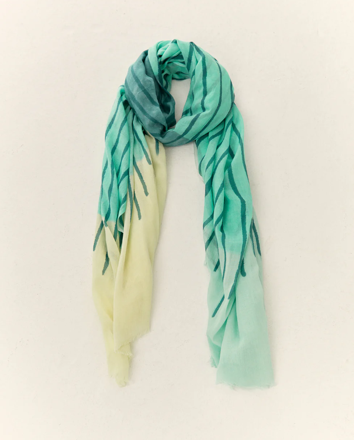 Foulard dégradé - Turquoise