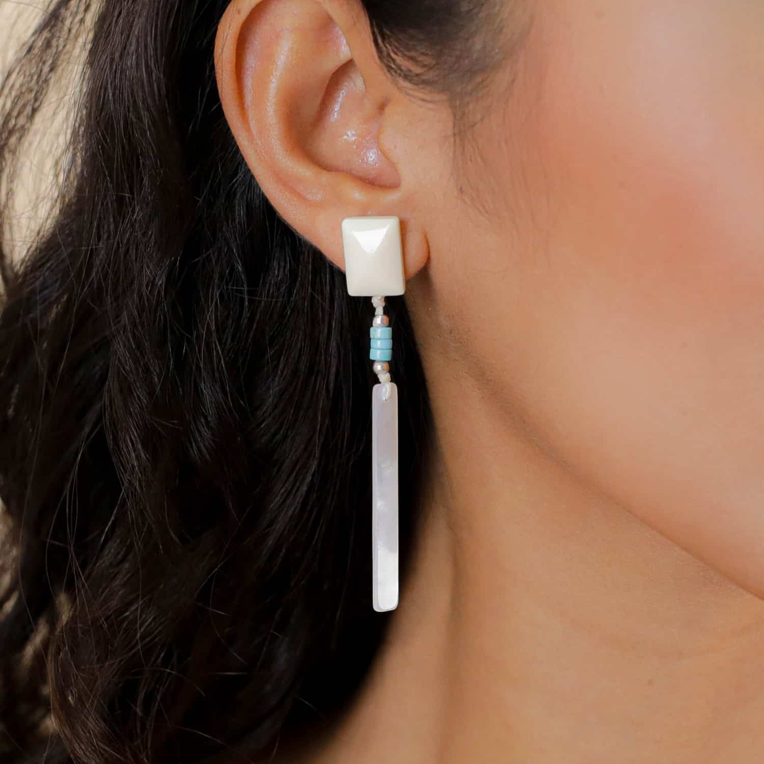 boucles doreilles pendantes milos nature 3