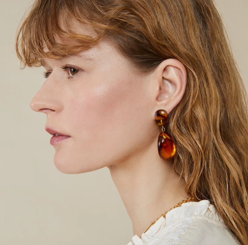 Boucles d\'oreilles Matylde - Tortue