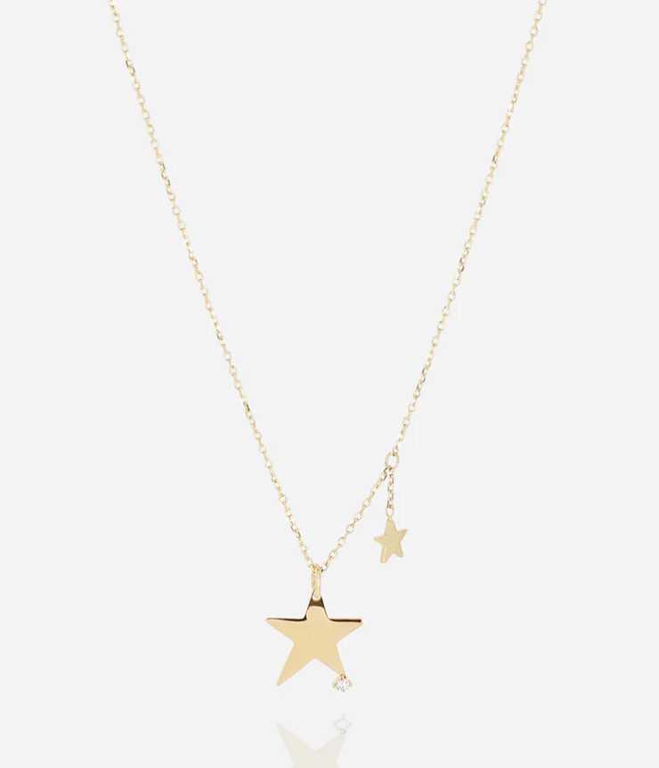 Collier Ophelia - Acier doré