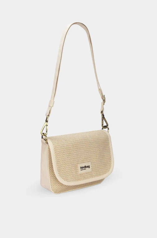 Sac à main Margault - Tressage écru