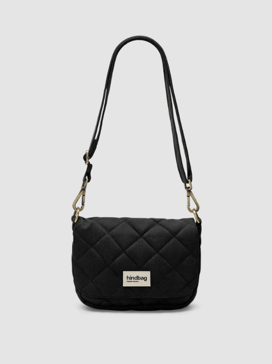 Sac à main matelassé Margault - Noir