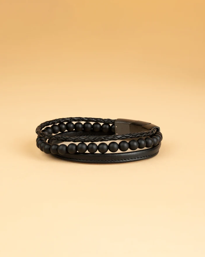 Bracelet Triple Black