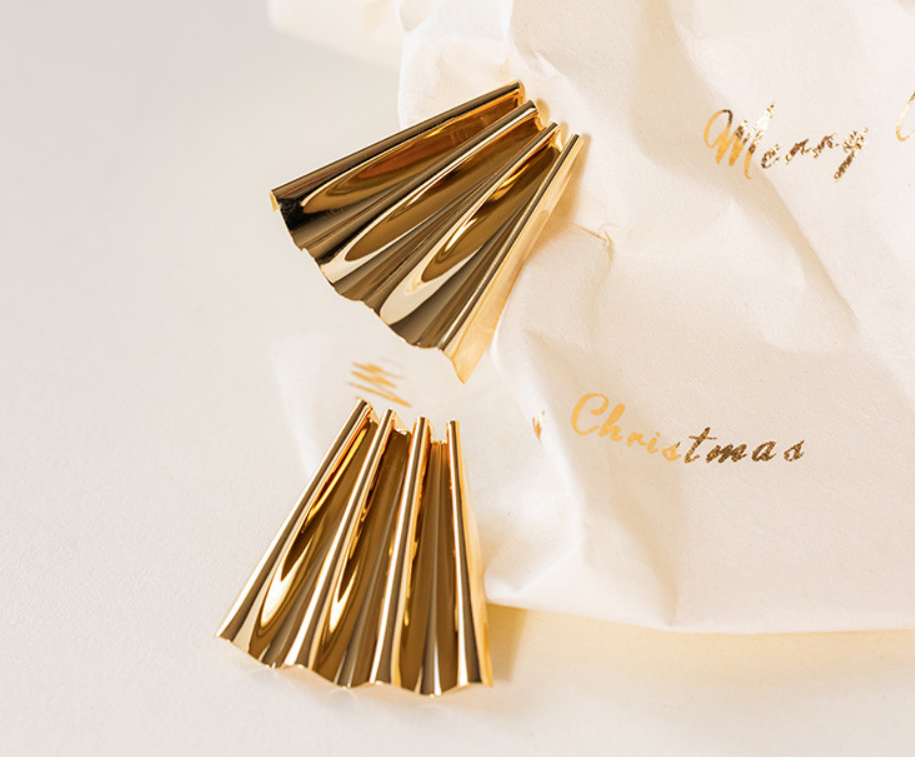 Boucles d\'oreilles Françoise - Doré