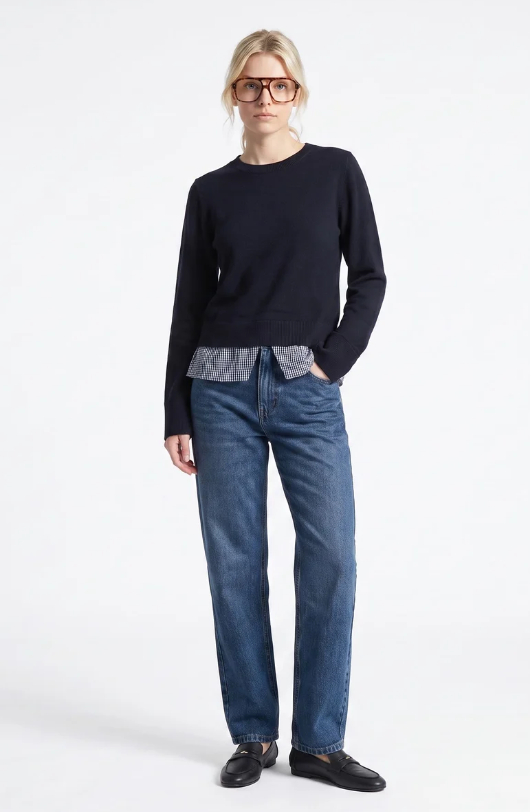 Pull Floura - Navy