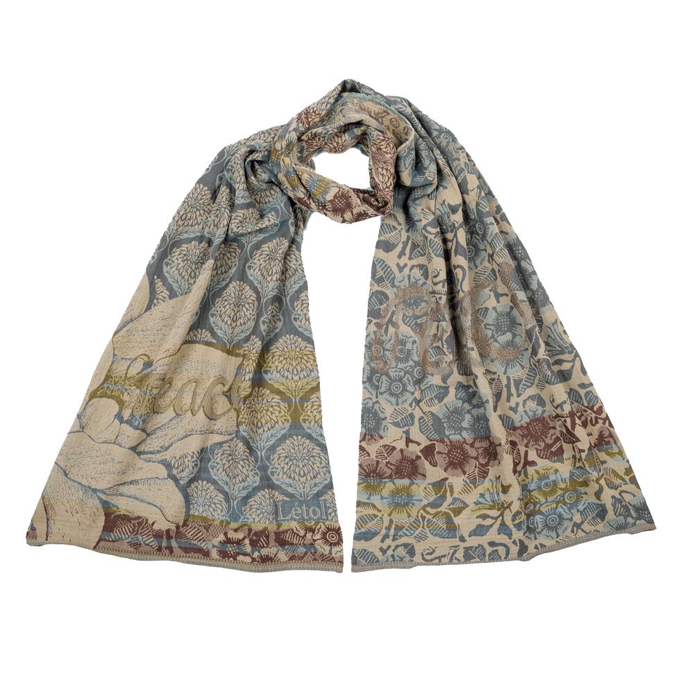 Foulard Louise - Paon