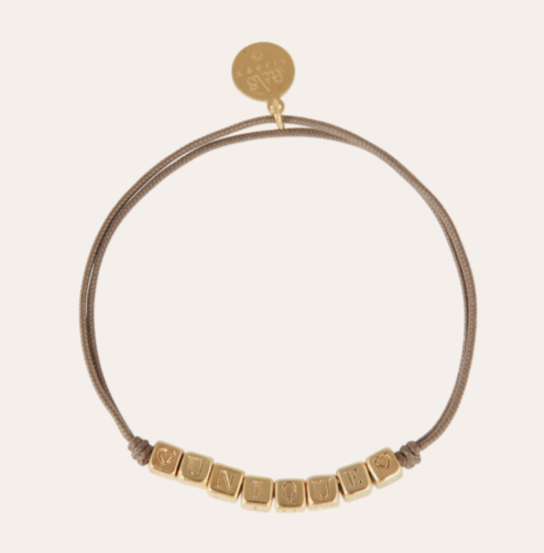 Bracelet lien Unique - Or