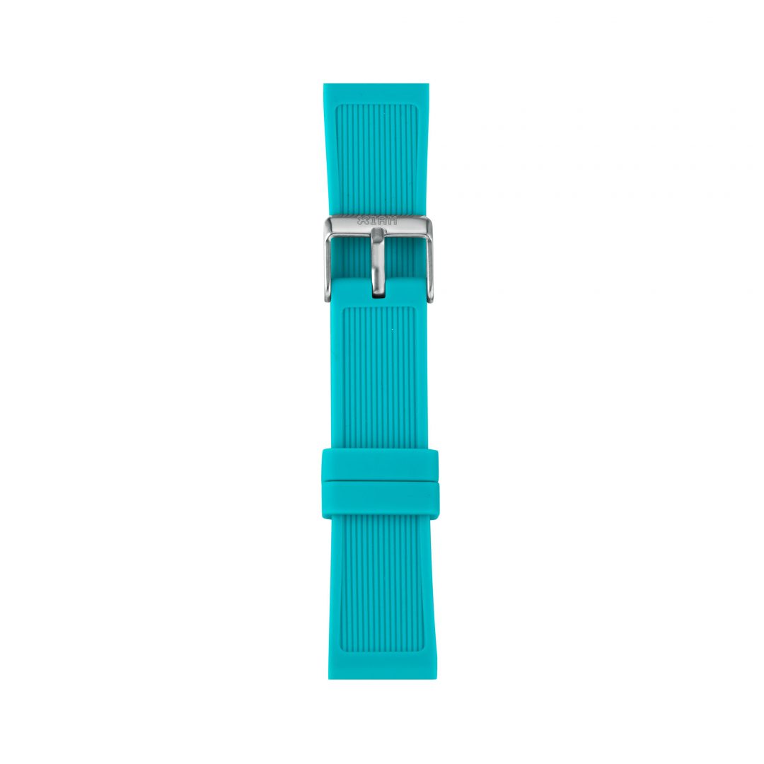 Bracelet de montre en silicone I Am The Watch - Turquoise