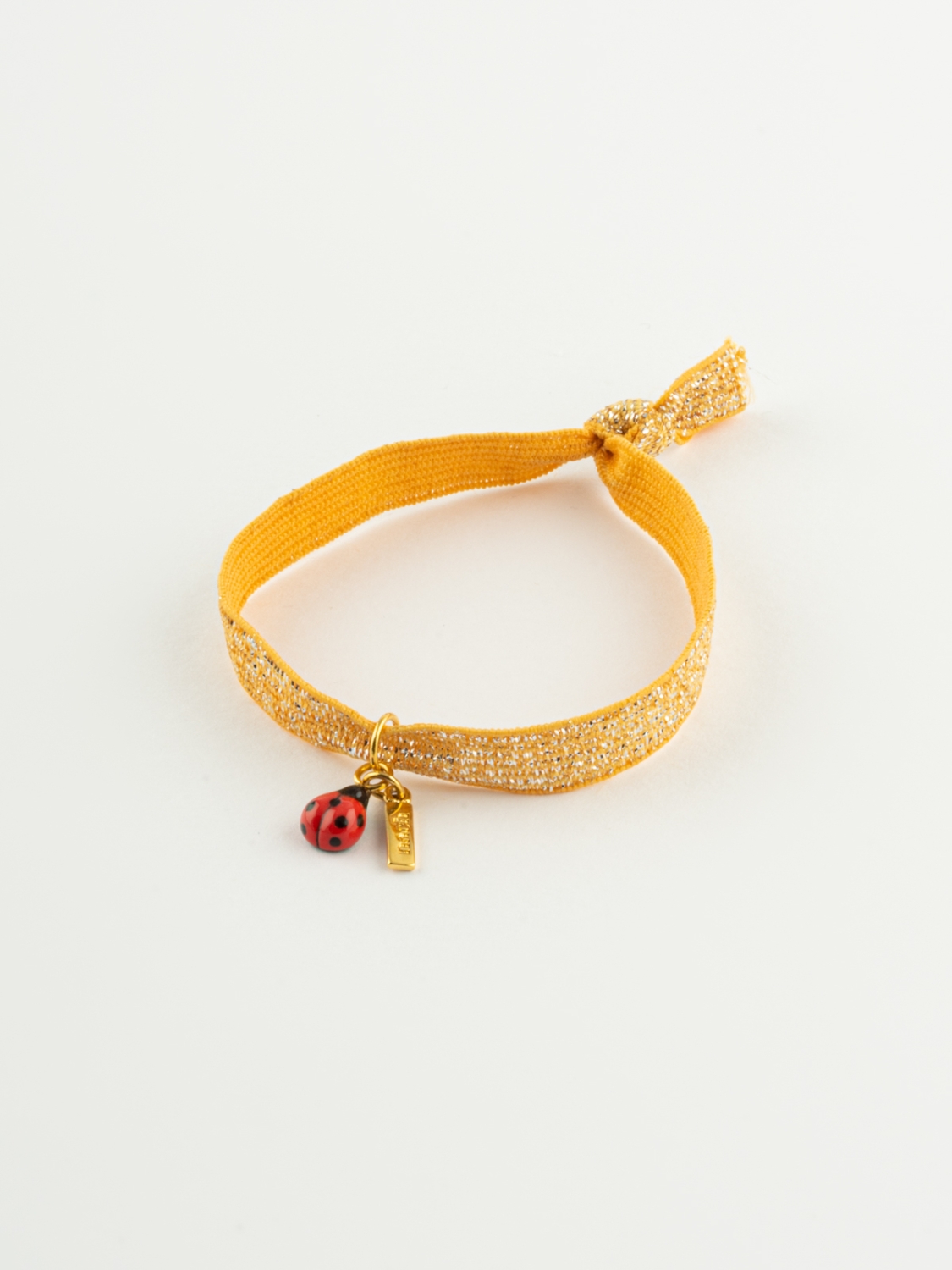 Bracelet Twistband Elastique Orange Coccinelle