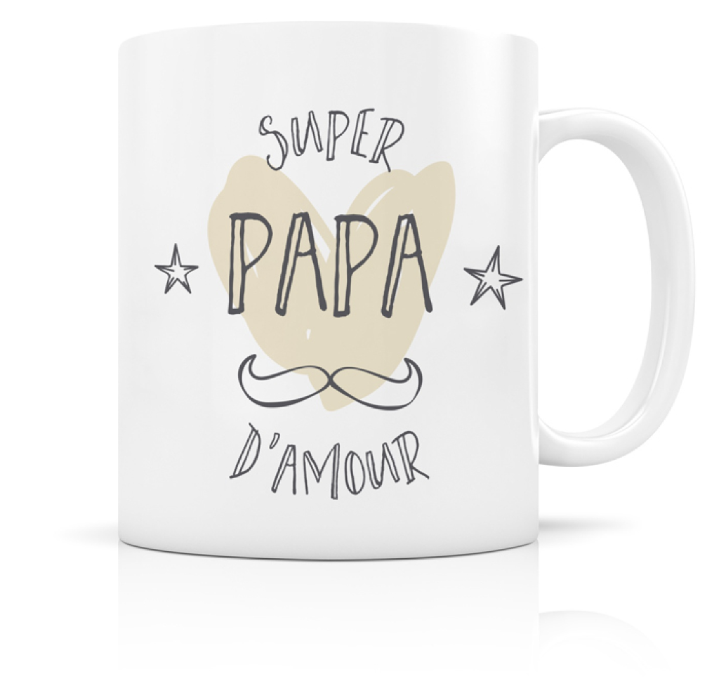 Mug  Super Papa d\'Amour