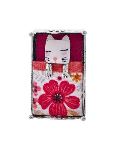 Broche Wake Up - Rose