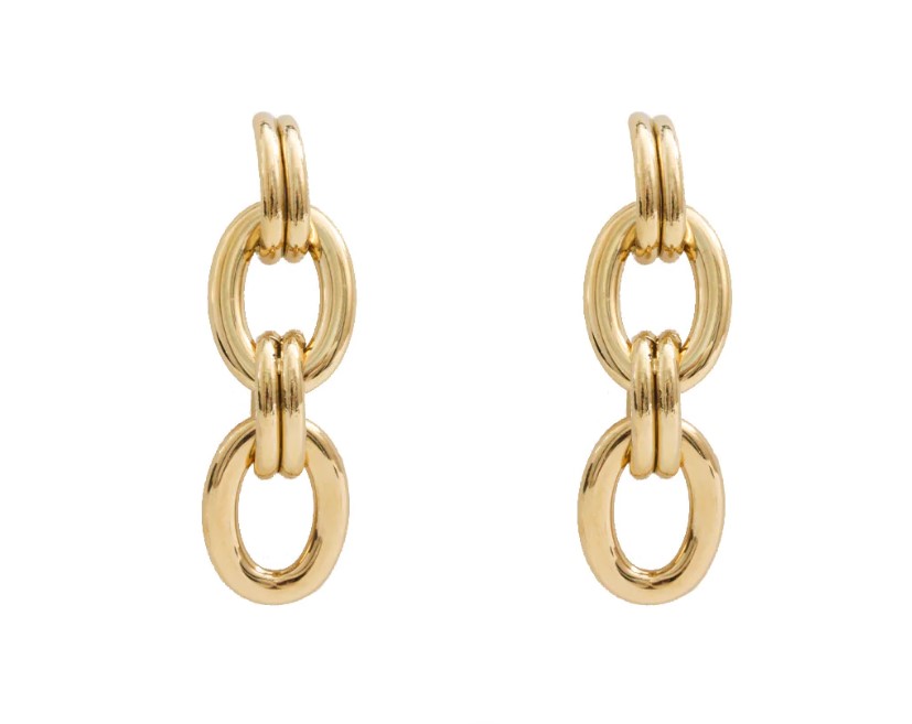 Boucles d\'oreilles Nemesia - Doré
