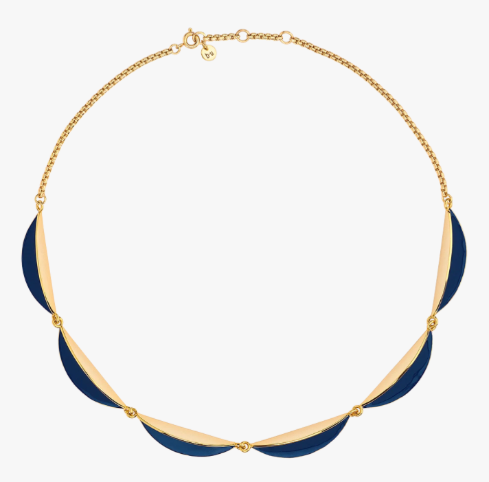Collier Calisson - Bleu Nuit