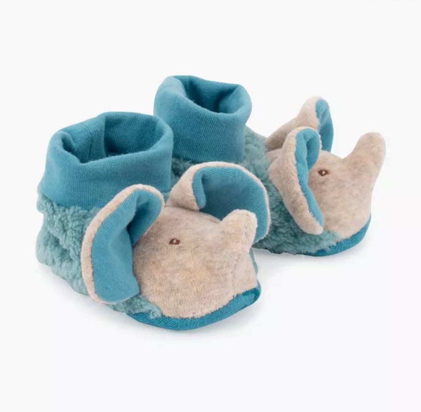 Chaussons bébé Eléphant - Sous mon Baobab