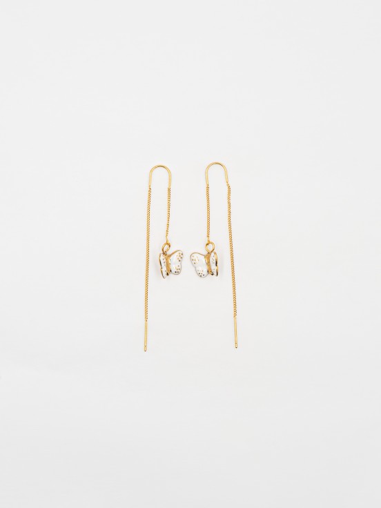Longues Boucles d\'Oreilles Papillon