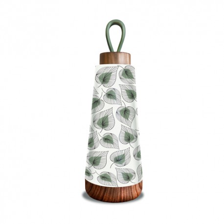 Gourde isotherme 350 ml - Line Art Leaves