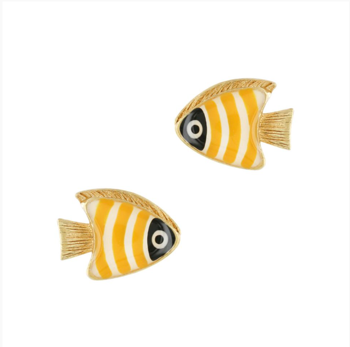 Puces Pacific Mini Poissons Jaunes